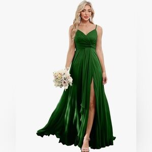 New with Tags Emerald Green Bridesmaids Dress